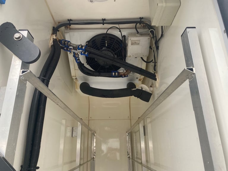2017 17 Reg Mercedes Sprinter LWB Euro6 Fridge Freezer Box Van No VAT 