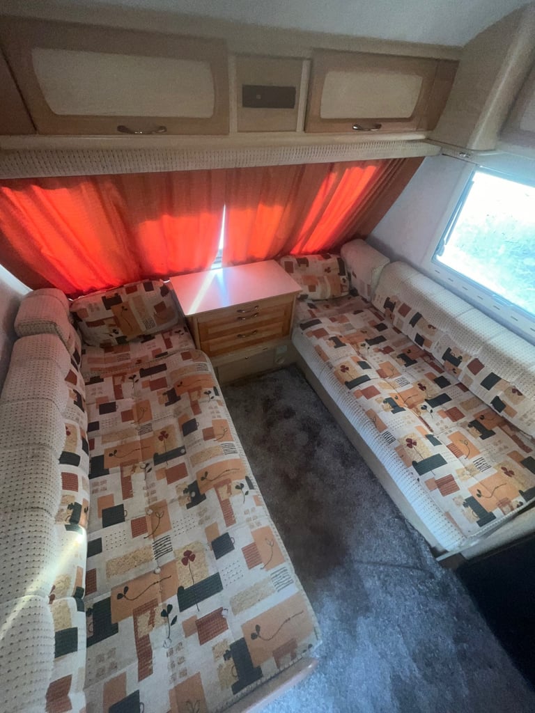 2007 caravan elddis 4 berth fixed bed touring caravan cheap 