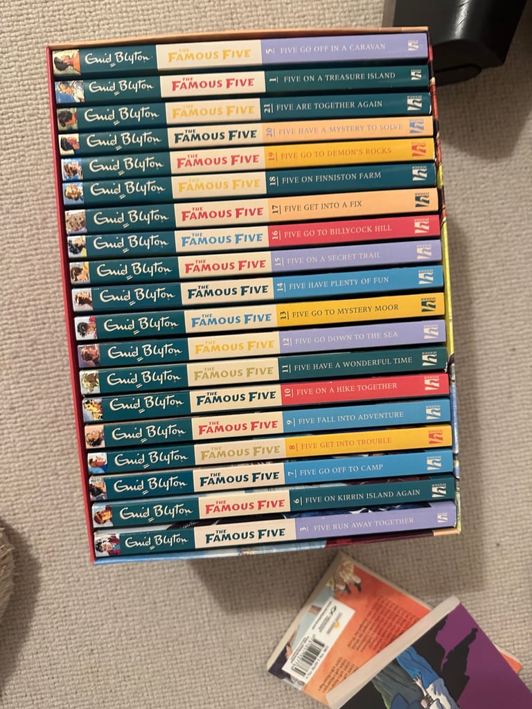 Famous five book set