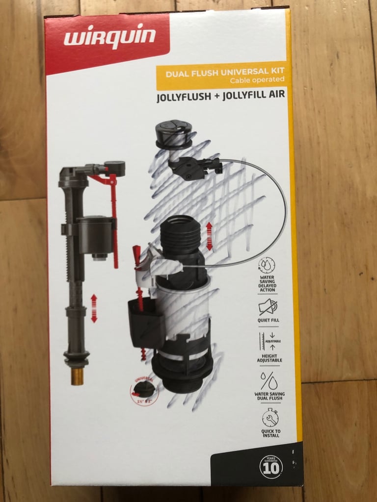 Wirquin dual flush universal kit - JOLLYFILL AIR ONLY