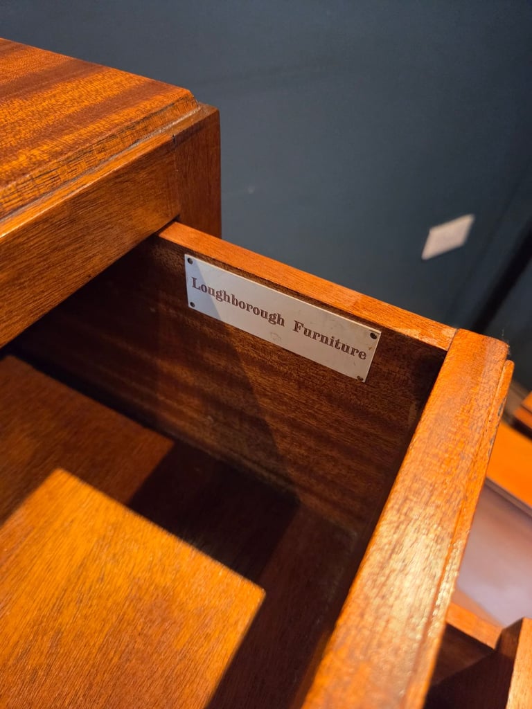 Vintage Retro Mid Century Teak Chest of Drawers by Loughborough Furniture 