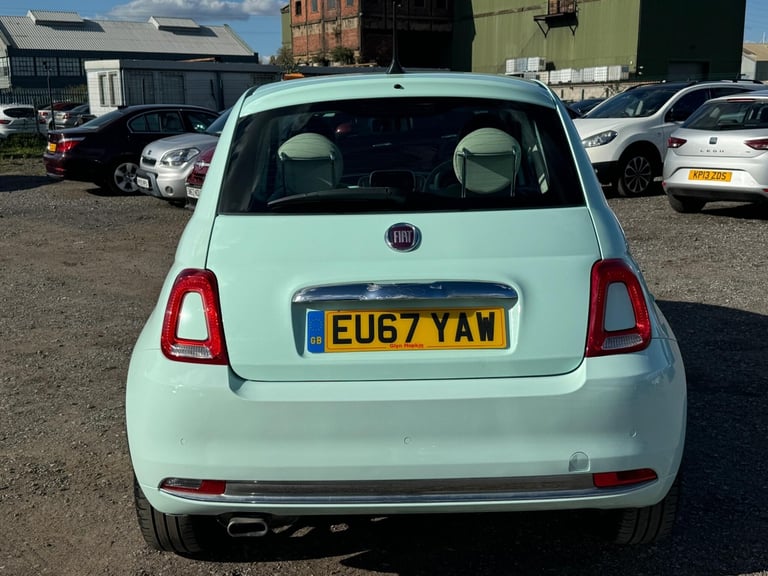 2017 Fiat 500 1.2 Lounge 3dr HATCHBACK PETROL Manual