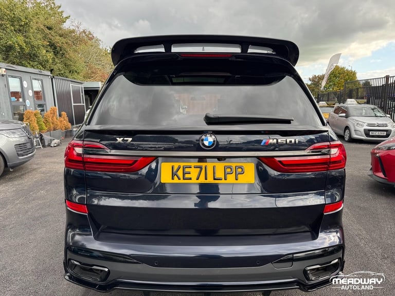 2022 BMW X7 4.4 M50i V8 Dark Shadow Edition SUV 5dr Petrol Auto xDrive Euro 6 (s/s) (53 ESTATE Pe...