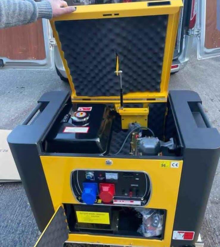 Remote Control Cool 26KVA Brand New Diesel Generator Silent Available For Sale Cash On Delivery 💥