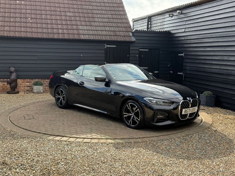 2021 BMW 4 Series 2.0 420i M Sport Convertible 2dr Petrol Auto Euro 6 (s/s) (184 ps) Convertible ...