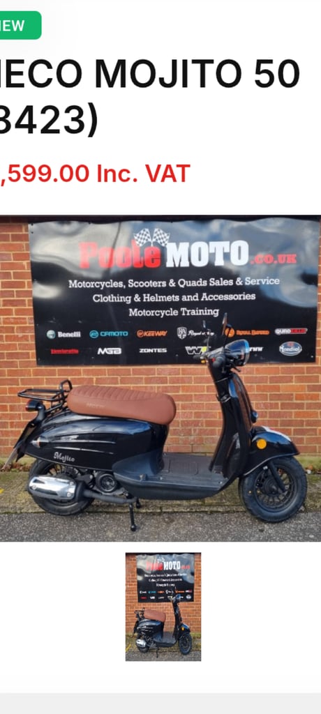 Used Neco for Sale Motorbikes Scooters Gumtree