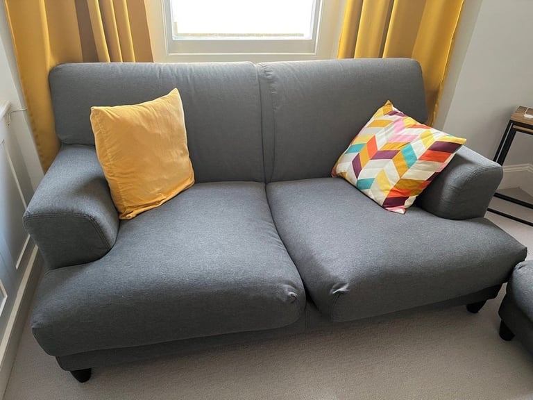 BARGAIN! HABITAT ASKEM 2 SEATER SOFA LOCAL DELIVERY AVAILABLE TODAY