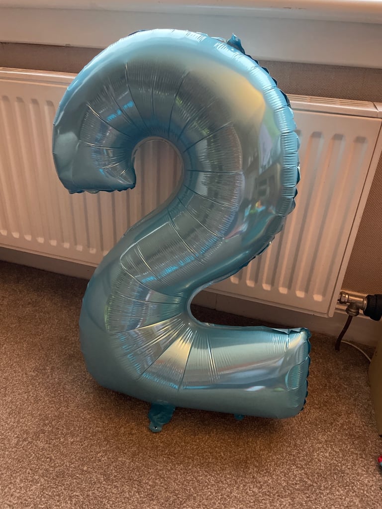 Free No. 2 blue balloon