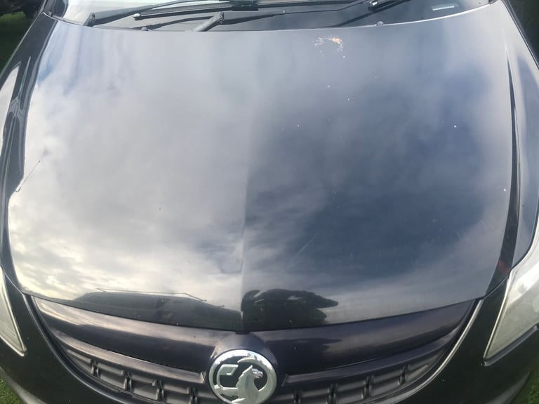 VAUXHALL CORSA D MK3 FACELIFT 3DR HATCH 2010-2014 BONNET BLACK