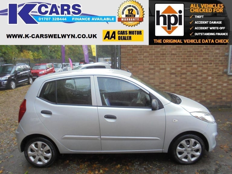 2013 Hyundai i10 1.2 Classic 5dr HATCHBACK PETROL Manual