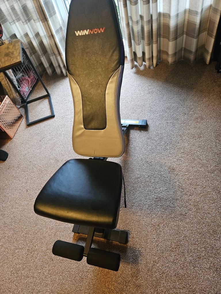 image for Adjustable gym bench with footrest