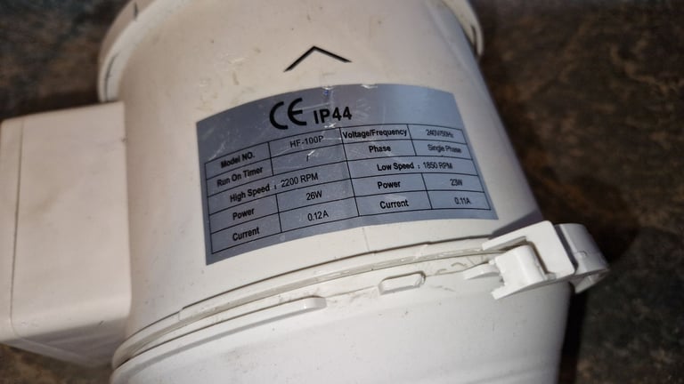 Fan Filter Motors for Hydroponics Job Lot