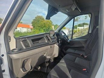 2021 ON 71 PLATE FORD TRANSIT 350 TREND TDCI 130BHP L3H2 LWB DIESEL 65K ULEZ 