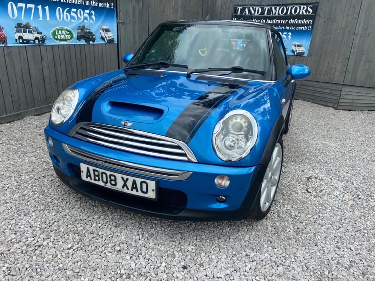 2008 MINI Convertible 1.6 Cooper S Euro 4 2dr CONVERTIBLE Petrol Manual