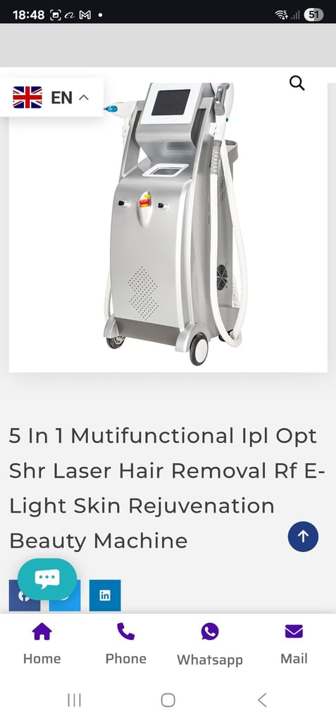 Professional CO2 Laser, Tattoo/Hair Removal, Fat-Freezing Machines for Sale
