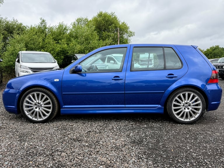 FRESH IMPORT 2004 VW GOLF R32 MK4 BLUE 3.2 V6 PETROL 5 DOOR 6 SPEED MANUAL