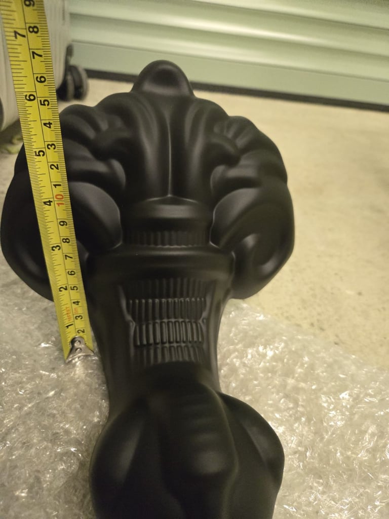 Bathstore Traditional Black Ball and Claw Feet - Box of 4