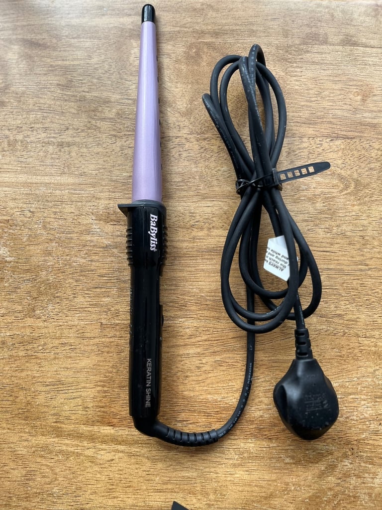 image for BaByliss wave curler keratin shine
