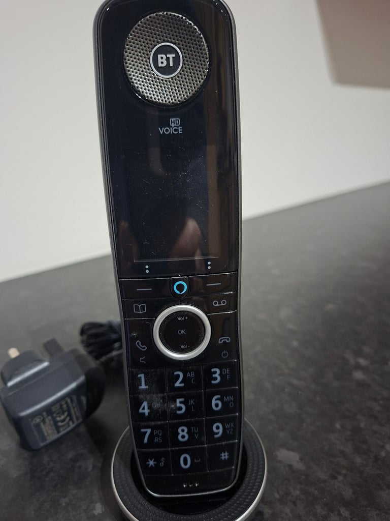 BT/EE Advanced Digital Home Phone with Alexa Built-In Black Handset Wireless