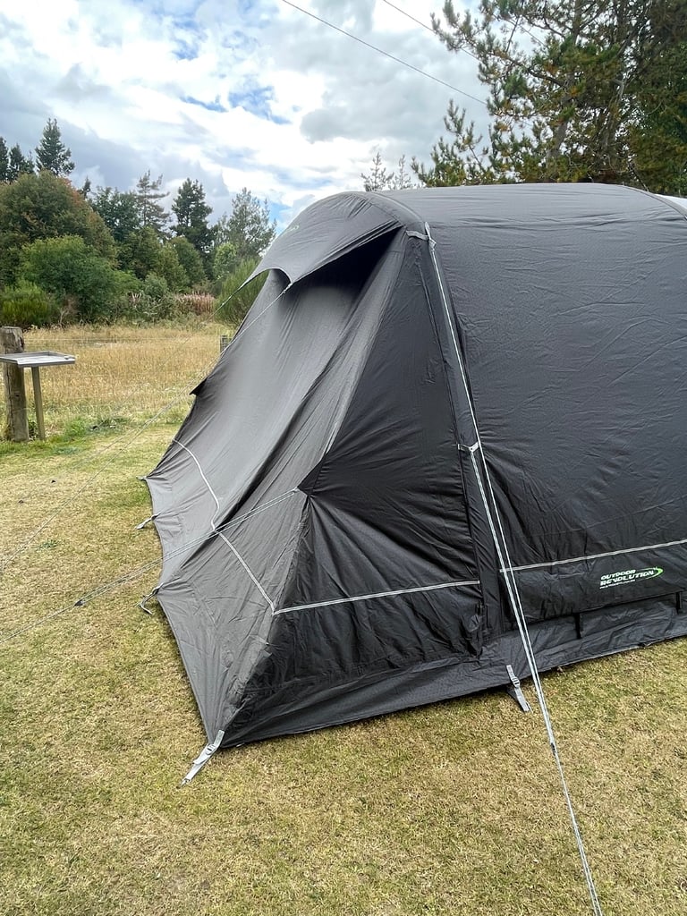 Outdoor revolution tent, canopy with ground sheet