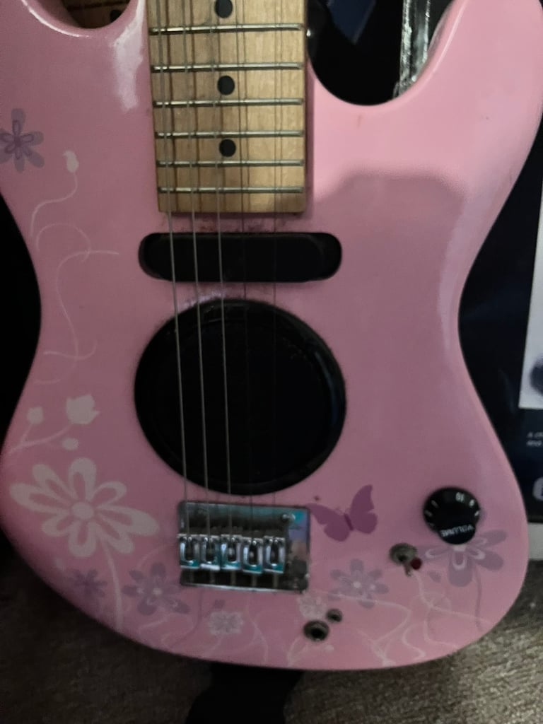image for Pink electric guitar 