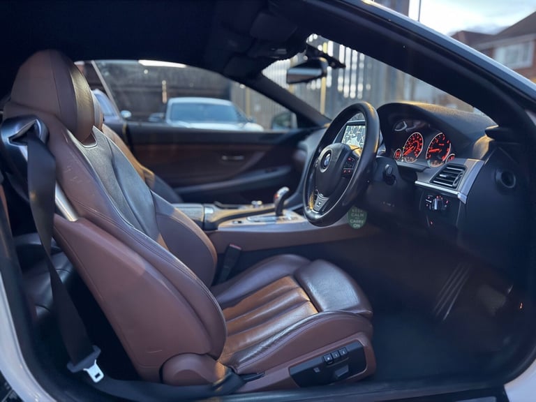 2012 BMW 6 Series 640d M Sport 2dr Auto CONVERTIBLE Diesel Automatic