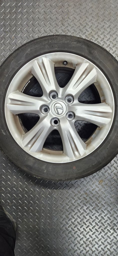 Lexus is 220d 57 reg tyre 205 55 16 