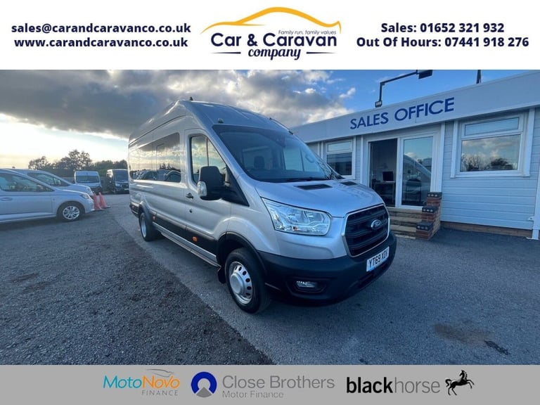 image for 2019 69 FORD TRANSIT 2.0 460 ECOBLUE TREND MINIBUS DOUBLE CAB 5DR DIESEL MANUAL 
