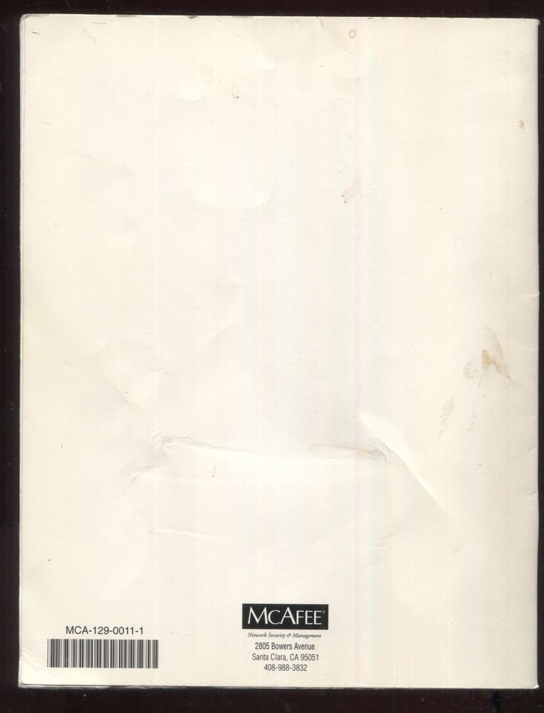 Mcafee Nuts & Bolts Ver 1.0 Guide To Operations Paperback