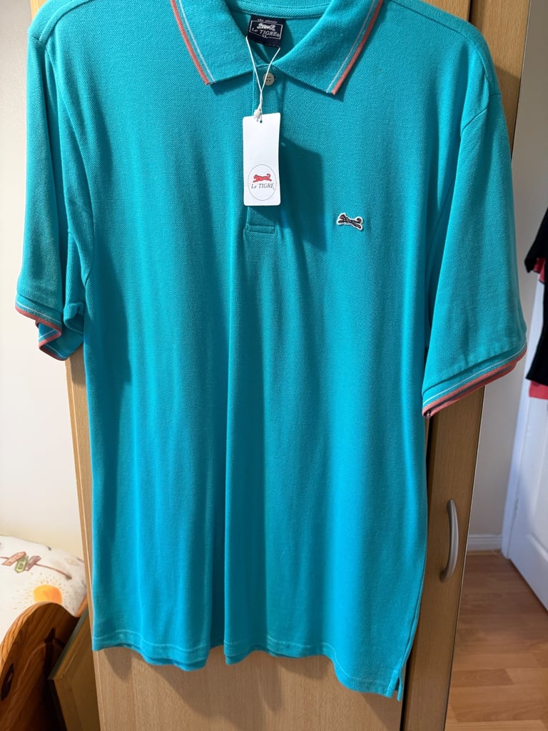 image for BNWT Men’s Le Tigre Polo Shirt XL 