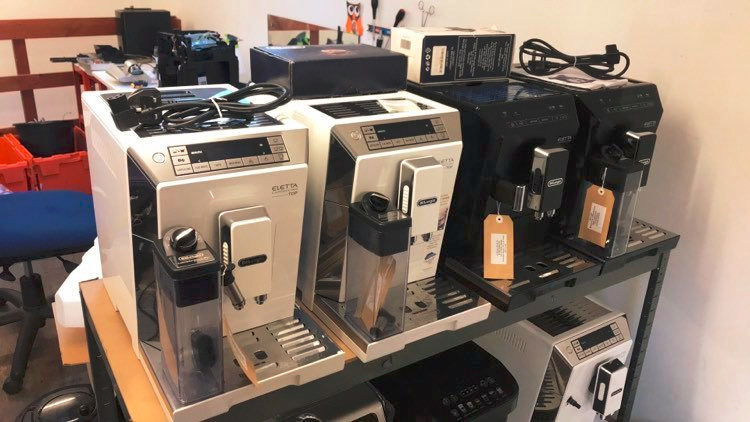 De'Longhi Bean to Cup Coffee Machines SERVICE SHOP REPAIRS