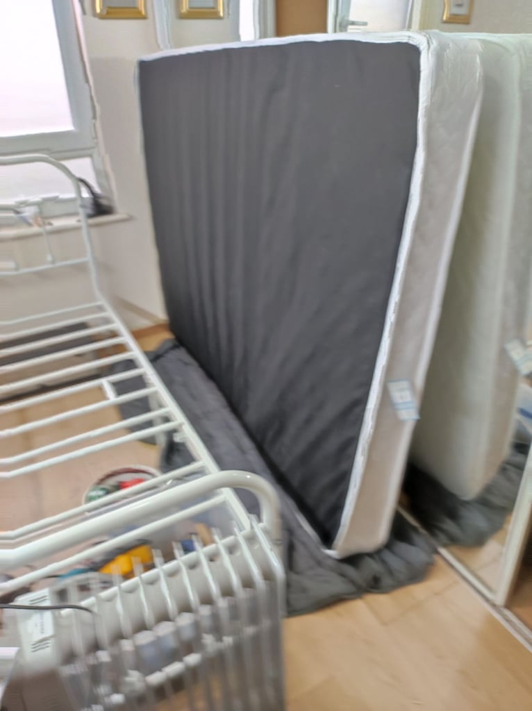 image for Double bed with mattress 