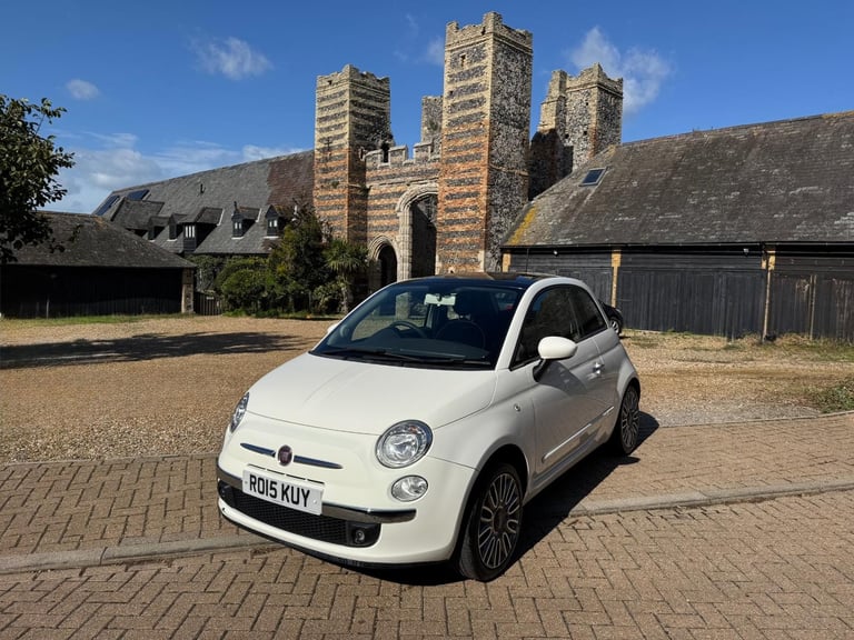 2015 Fiat 500 1.2 Lounge 3dr [Start Stop] HATCHBACK Petrol Manual