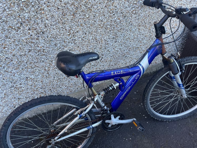 image for apollo excel 18”full suspension 18speed bike