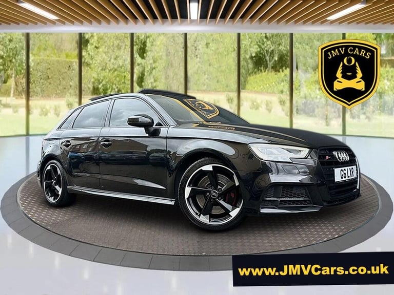 image for  Audi S3 2.0 TFSI Black Edition Sportback 5dr Petrol S Tronic quattro Euro 6 (s/s) ( Petrol Autom...