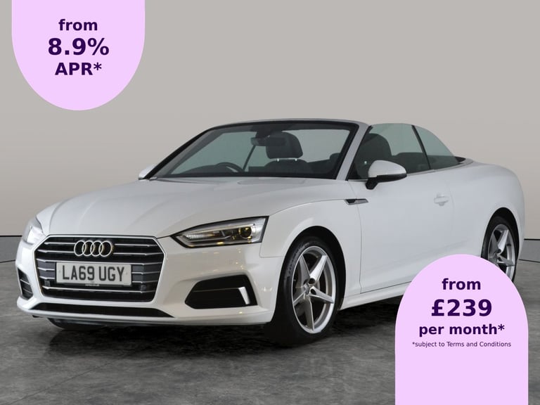 2020 Audi A5 Cabriolet 2.0 TDI 40 Sport Convertible 2dr Diesel S Tronic Euro 6 (s/s) (190 ps) - P...