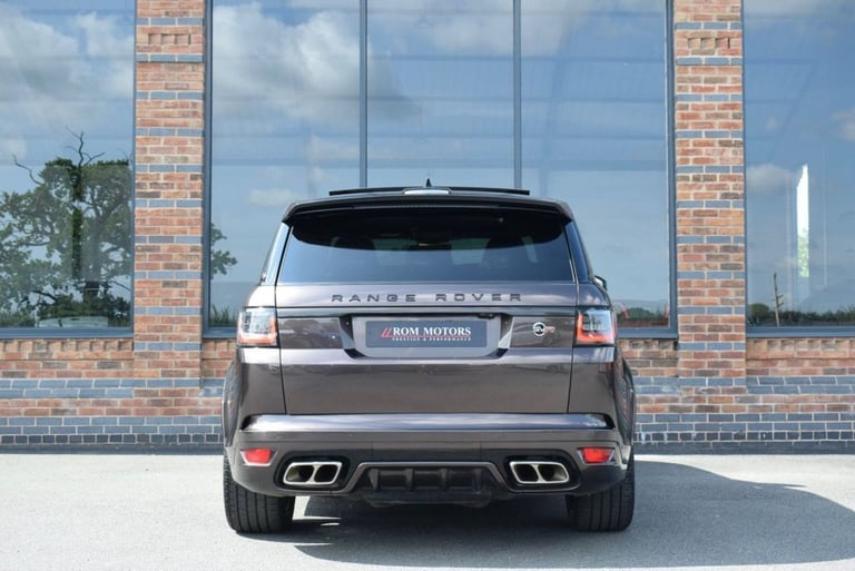 2021 62 LAND ROVER RANGE ROVER SPORT 5.0 P575 V8 SVR CARBON EDITION SUV 5DR PETR
