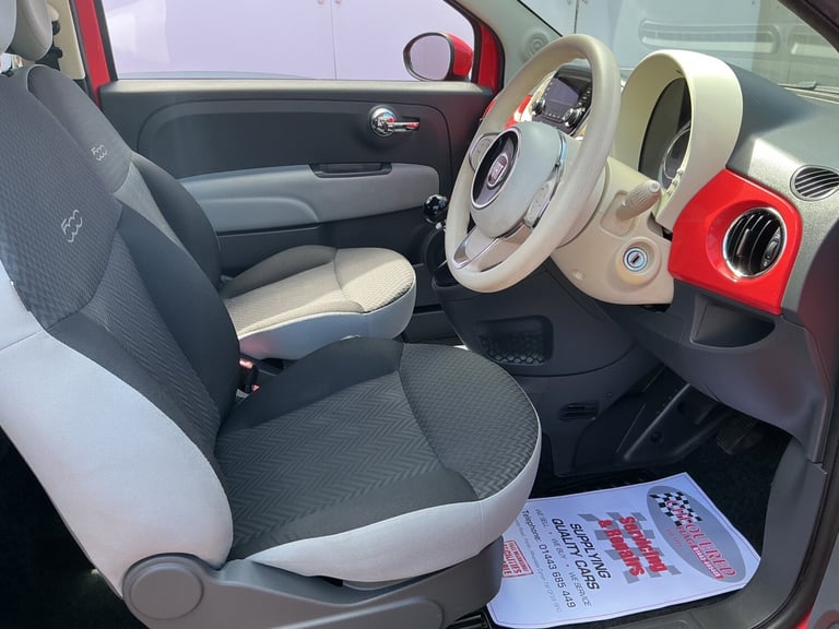 2016 Fiat 500 ECO POP STAR 3-Door Petrol