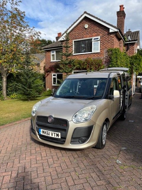 Fiat, DOBLO, MPV, 2012, Manual, 1598 (cc), 5 doors - WAV