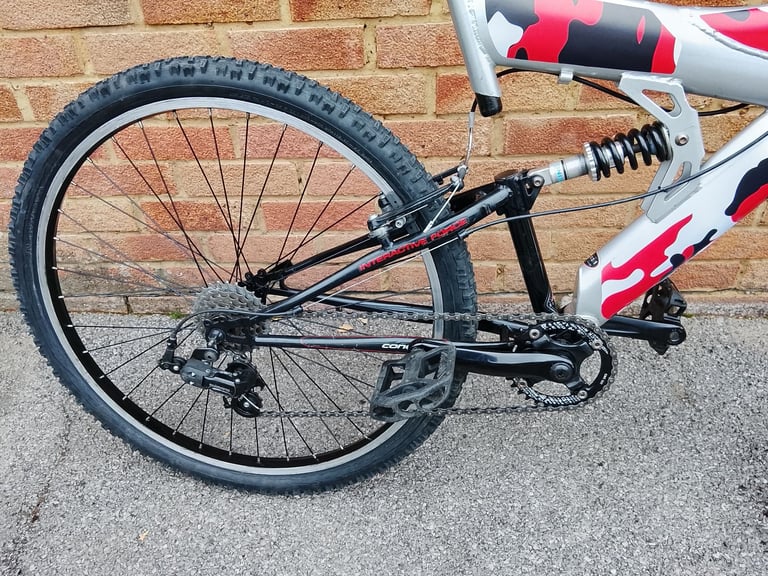 Adult Full Suspension Mountain Bike.