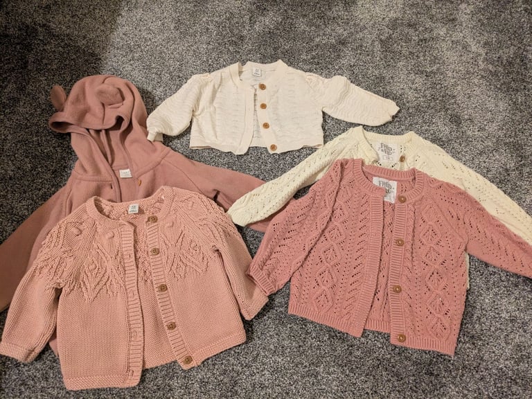 image for Baby Girl 3-6 Months Clothing Bundle Next, M&S, Mothercare, JoJo Maman Bebe, Tu