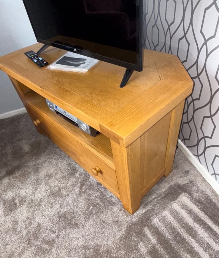 Oak furniture land corner tv unit