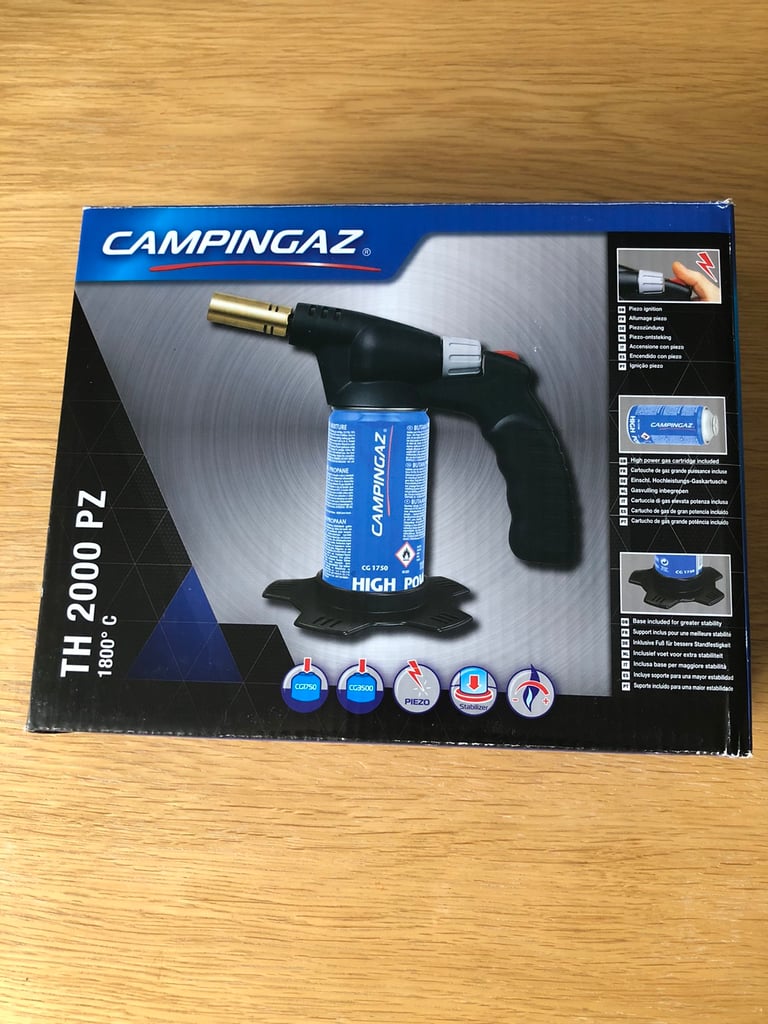 Campingaz TH2000PZ Piezo Ignition Blowlamp Torch CG1750 Gas Cartridge | in  Twickenham, London | Gumtree