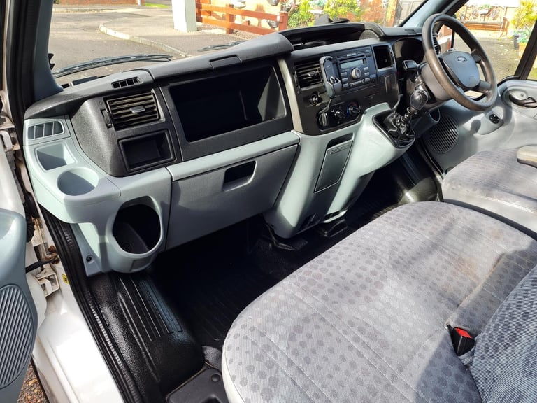 Truly Outstanding 2013 Ford Transit Short Wheel Base Semi High Roof Side Loading Door