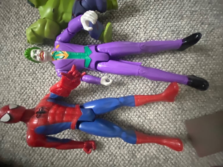 Marvel characters and Stretch Armstong