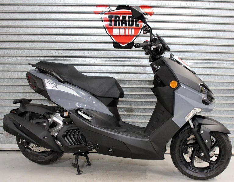 2023 23 SINNIS LH 125 T-22 HERO X GREY LEARNER LEGAL SCOOTER 540 MILES TRADESALE