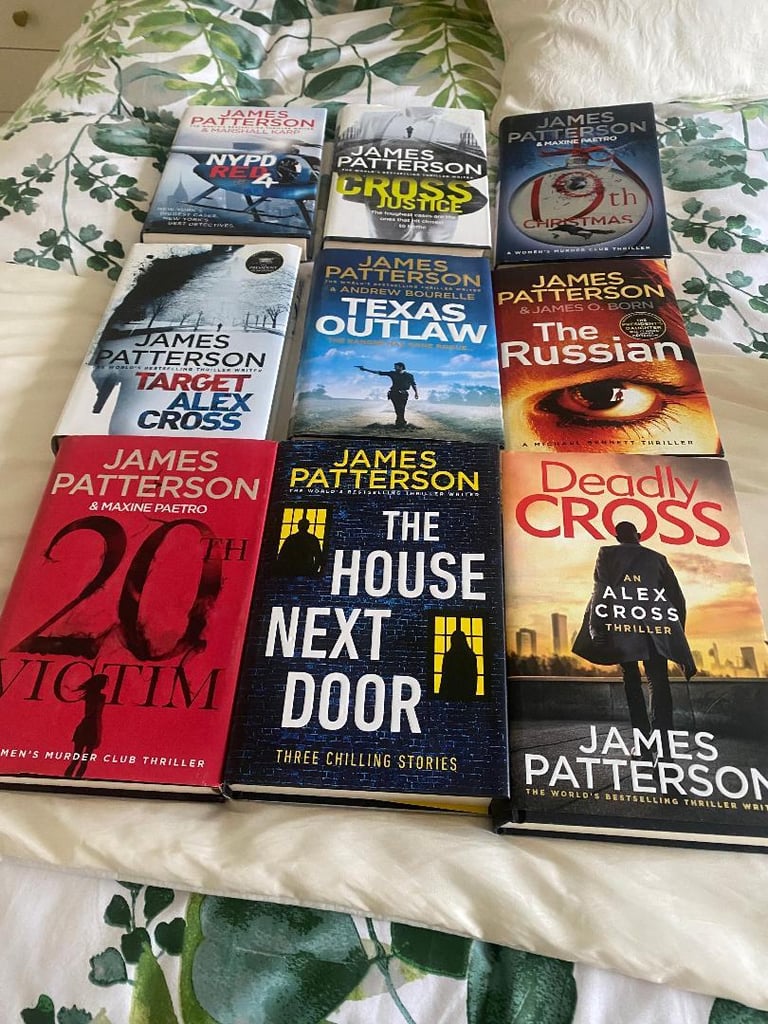35 James Paterson Books