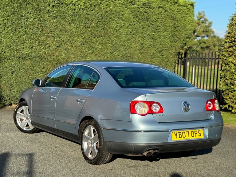 2007 VOLKSWAGEN PASSAT 2.0 TFSI SPORT AUTOMATIC, MOT TILL MARCH 2026 + HPI CLEAR
