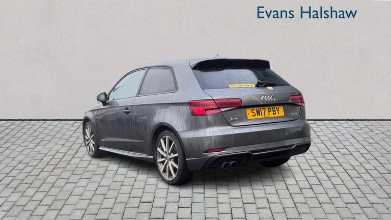 2017 Audi A3 2.0 TFSI Black Edition 3dr Hatchback Petrol Manual