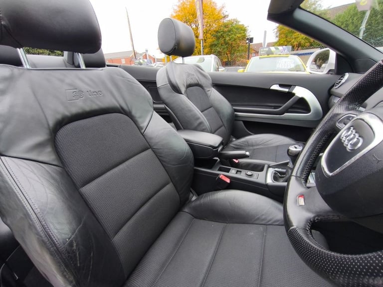 2008 Audi A3 1.8 T FSI S Line 2dr CONVERTIBLE PETROL Manual